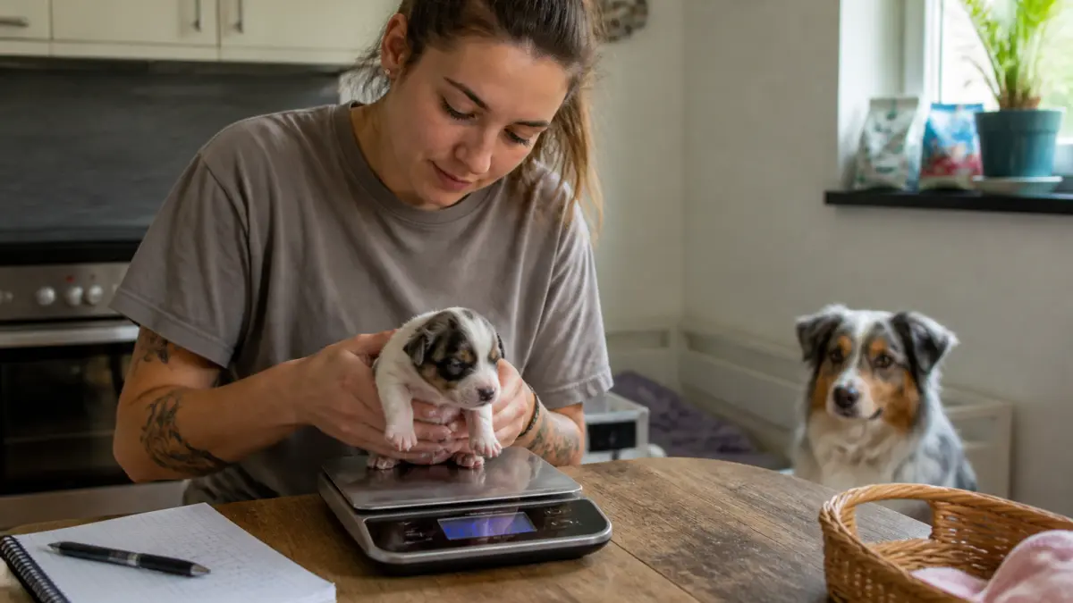 Calendrier des soins du chiot de 0 à 6 mois