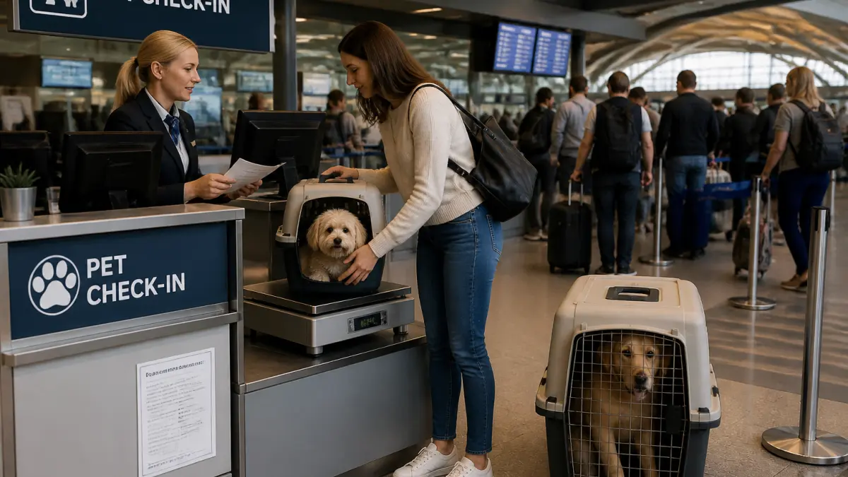 Voyager en avion avec son chien : cabine, soute et conditions
