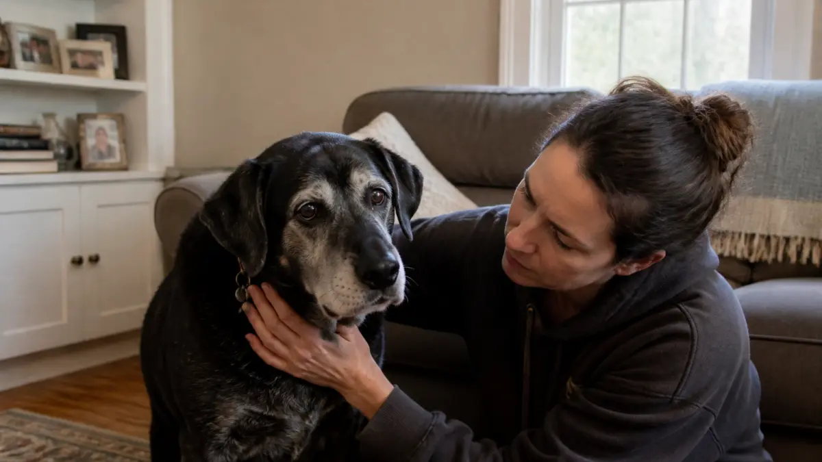 Démence canine : reconnaître et accompagner le vieillissement cognitif