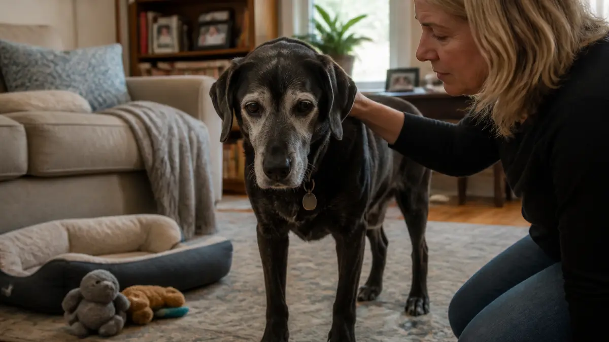 Démence canine : reconnaître et accompagner le vieillissement cognitif