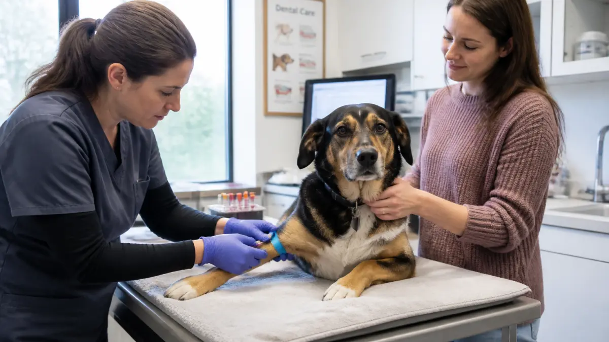 Prise de sang chien : déroulement, prix et remboursement