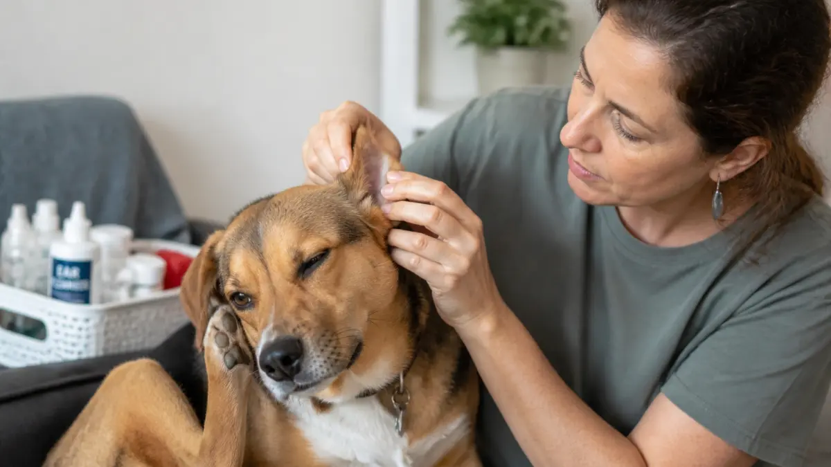 Otite externe chien : causes, symptômes, traitement (inchangé)