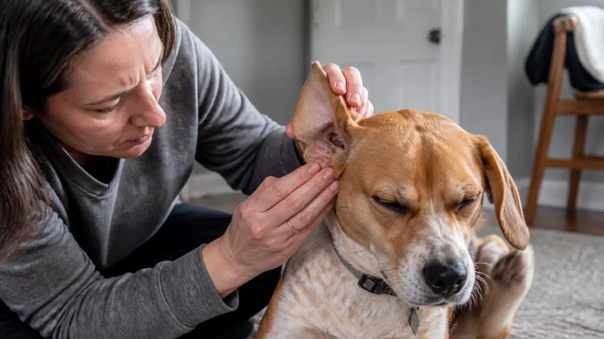 Otite externe chien : causes, symptômes, traitement (inchangé)