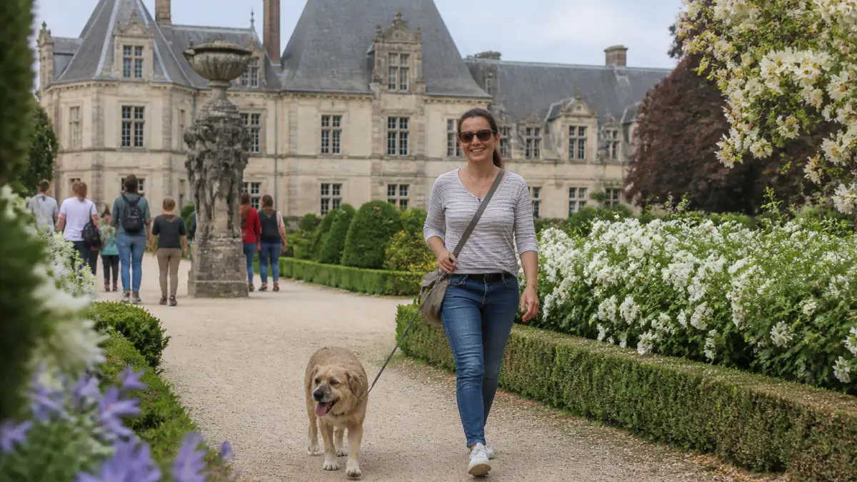 Visiter musées, châteaux et jardins avec son chien : est-ce possible ?