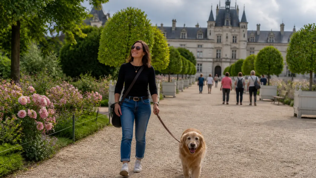 Visiter musées, châteaux et jardins avec son chien : est-ce possible ?