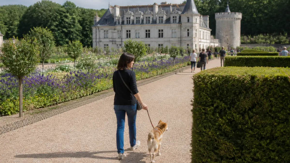 Visiter musées, châteaux et jardins avec son chien : est-ce possible ?