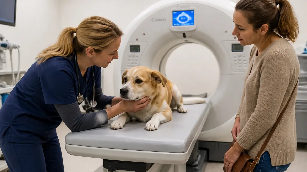 Scanner chien : déroulement, prix et remboursement (inchangé)