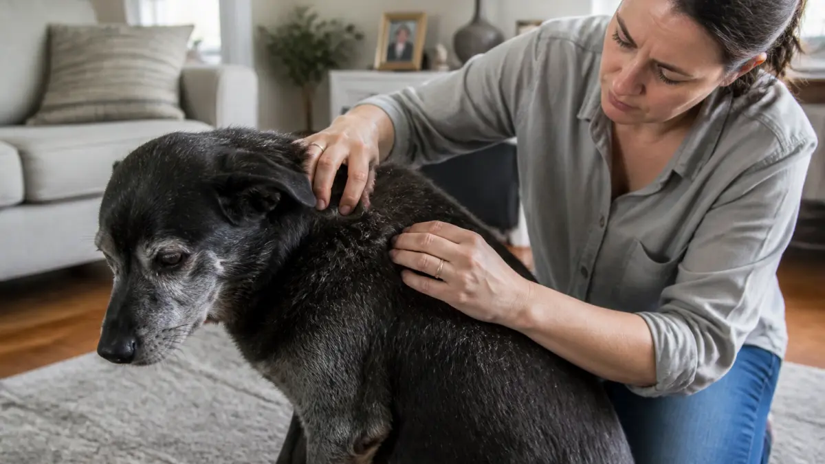 Séborrhée chien : causes, symptômes, traitement (inchangé)