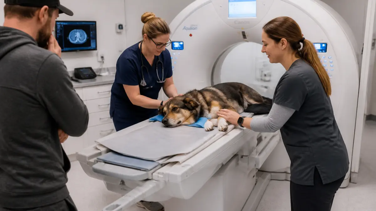 Scanner chien : déroulement, prix et remboursement (inchangé)