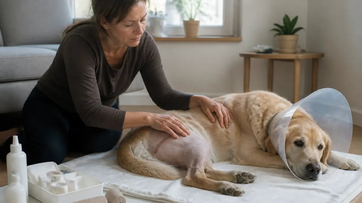 Soins du chien après une opération : réussir sa convalescence