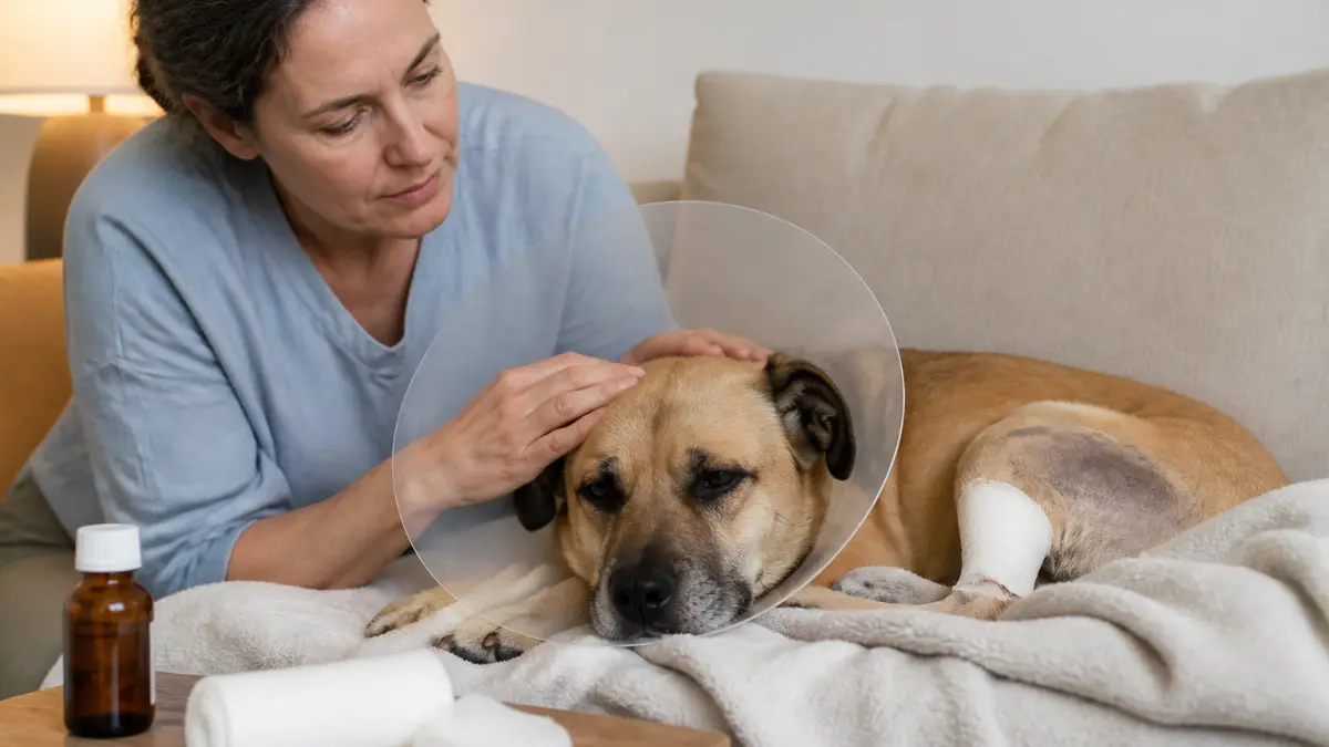 Soins du chien après une opération : réussir sa convalescence