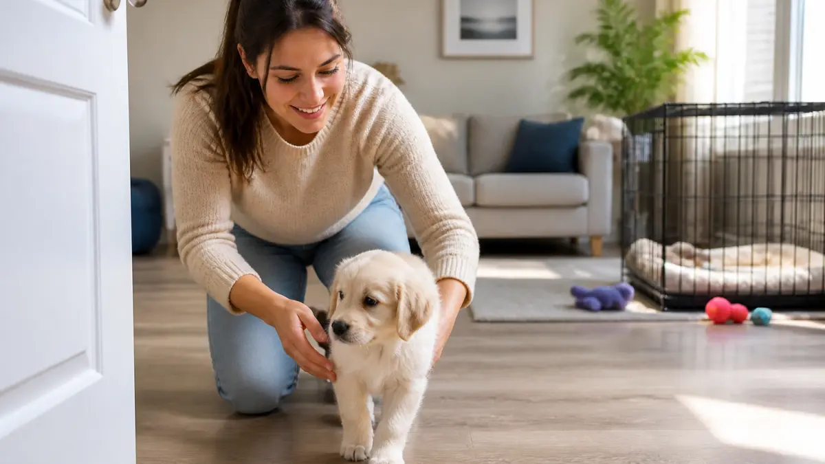 Propreté chiot : méthode simple pour éviter les accidents à la maison