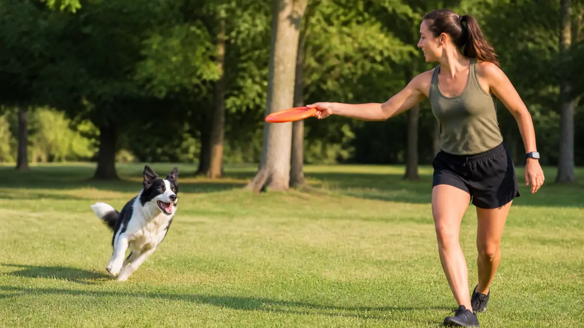 Frisbee chien : apprendre progressivement sans risque pour les articulations