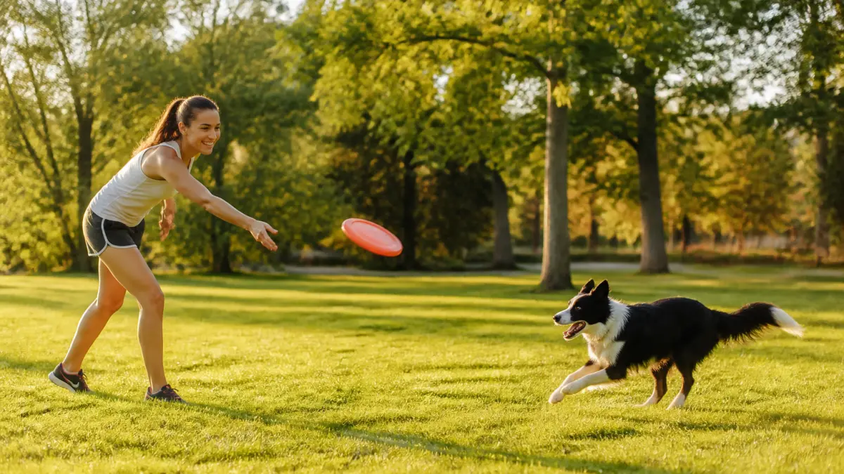 Frisbee chien : apprendre progressivement sans risque pour les articulations
