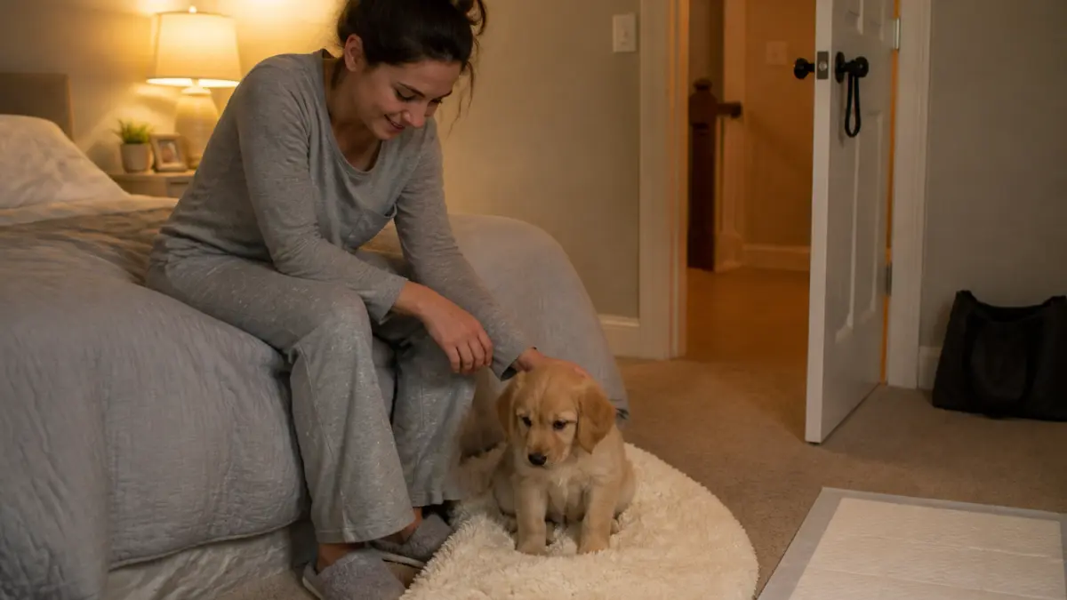 Propreté chiot la nuit : combien de temps attendre et comment l’aider ?