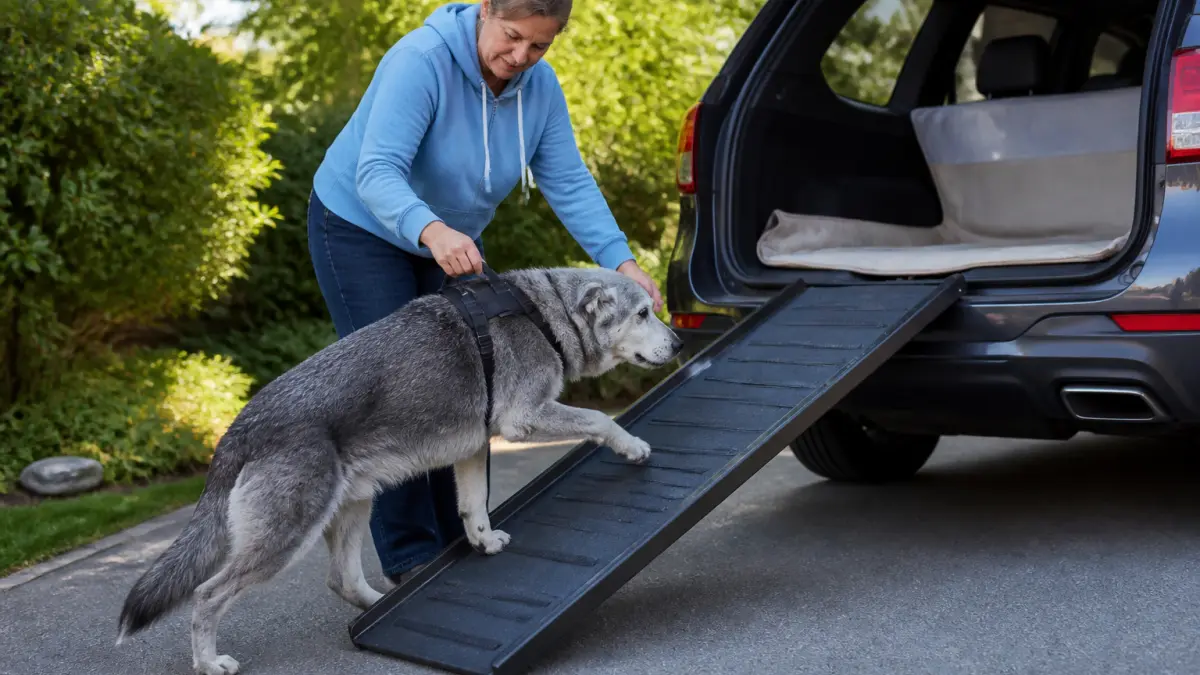 Rampe pour chien voiture : comment choisir le bon modèle selon le poids du chien