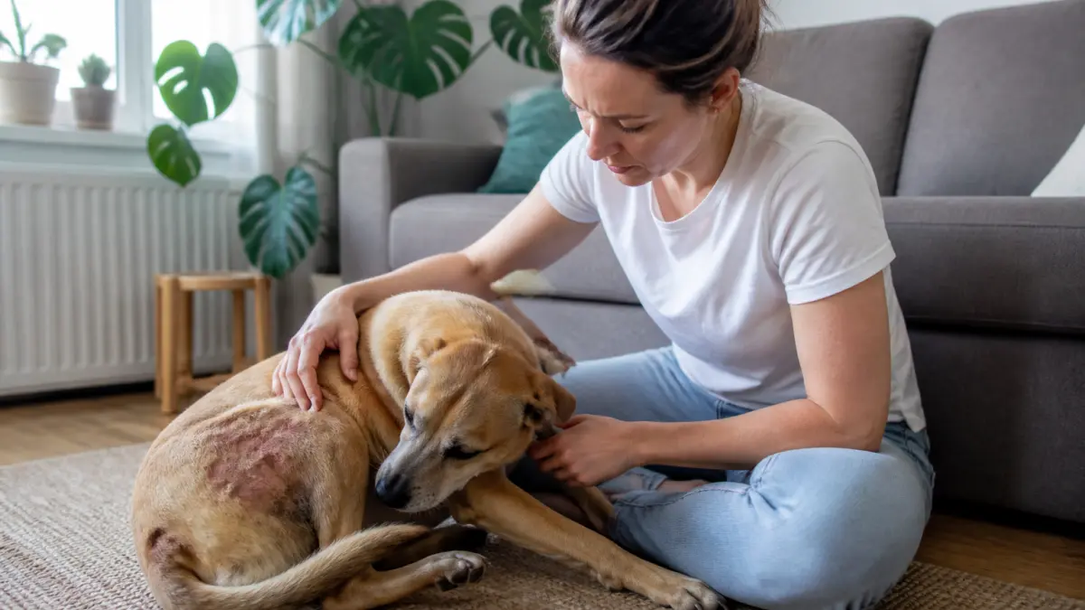 Chien qui se gratte et se mordille : causes possibles et quand consulter