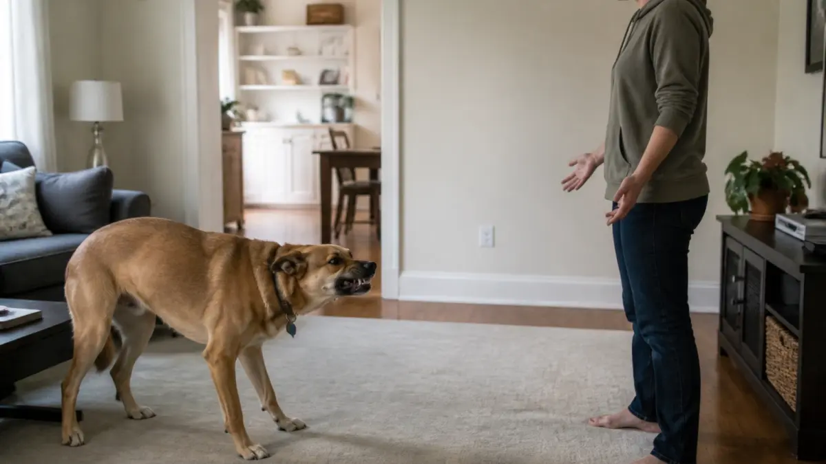 Chien qui grogne : signification, danger réel et bons réflexes
