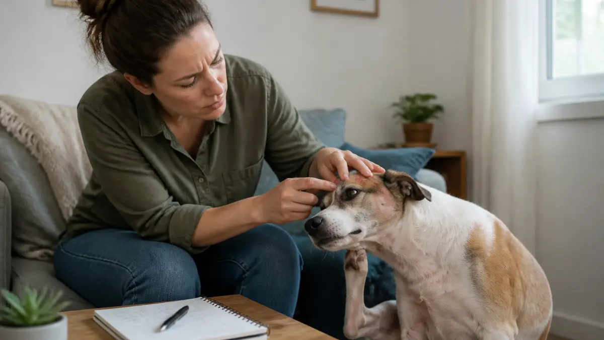 Chien qui se gratte et se mordille : causes possibles et quand consulter