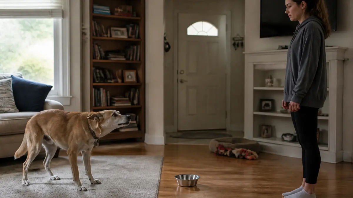 Chien qui grogne : signification, danger réel et bons réflexes
