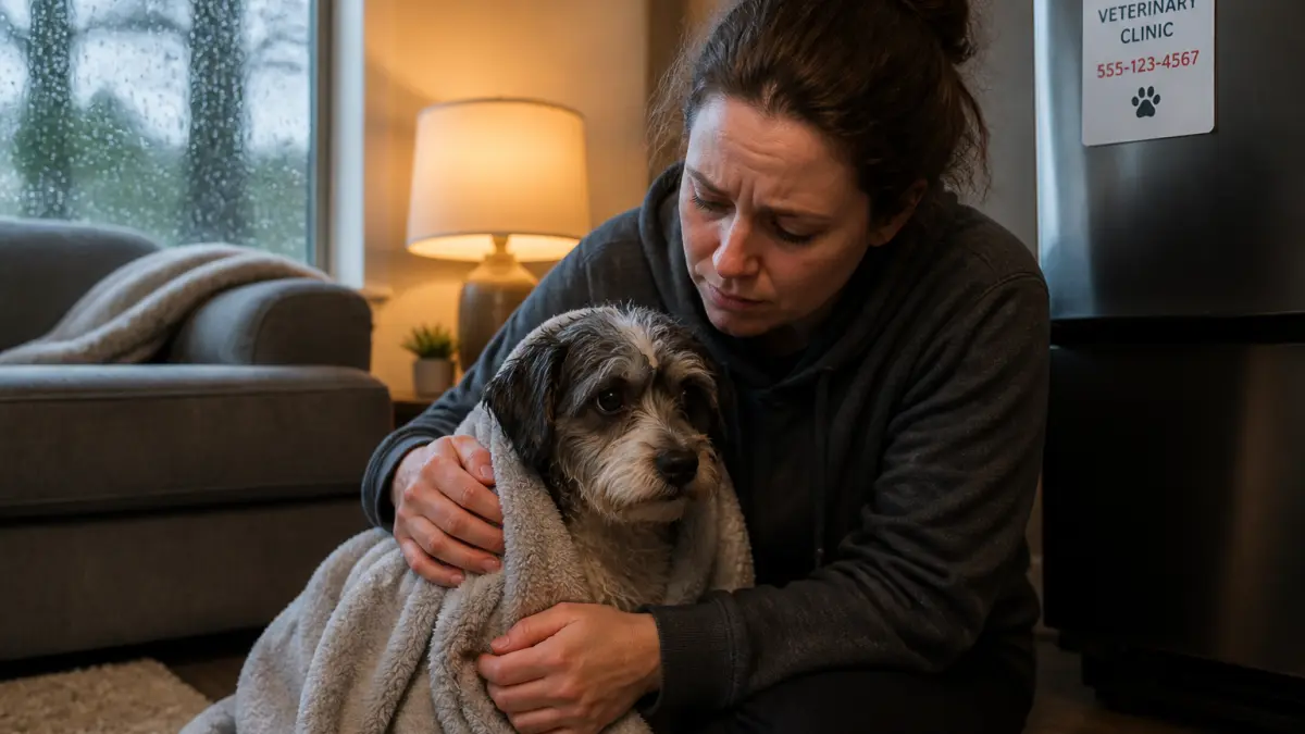 Chien qui tremble : froid, stress, douleur ou urgence vétérinaire ?
