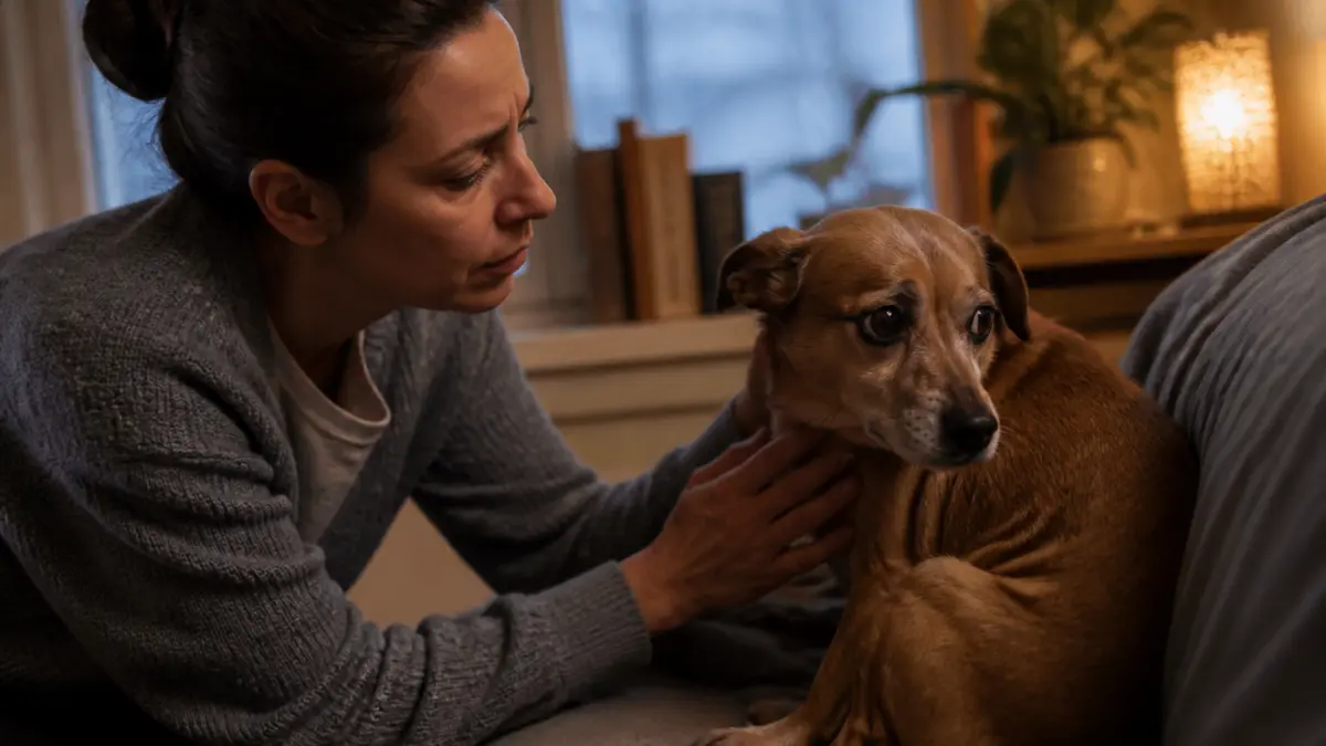 Chien qui tremble : froid, stress, douleur ou urgence vétérinaire ?