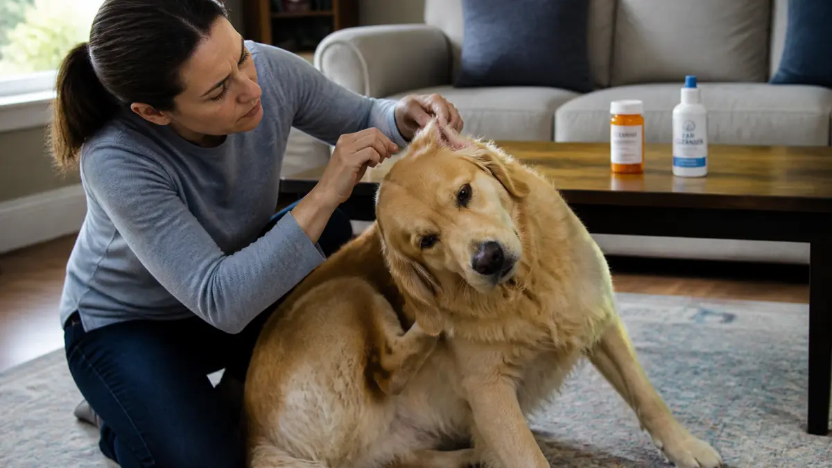 Mon chien se gratte les oreilles : causes fréquentes et bons réflexes