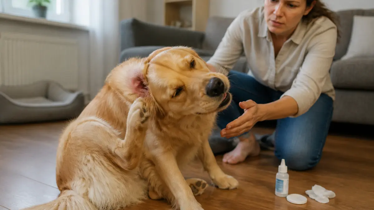 Mon chien se gratte les oreilles : causes fréquentes et bons réflexes