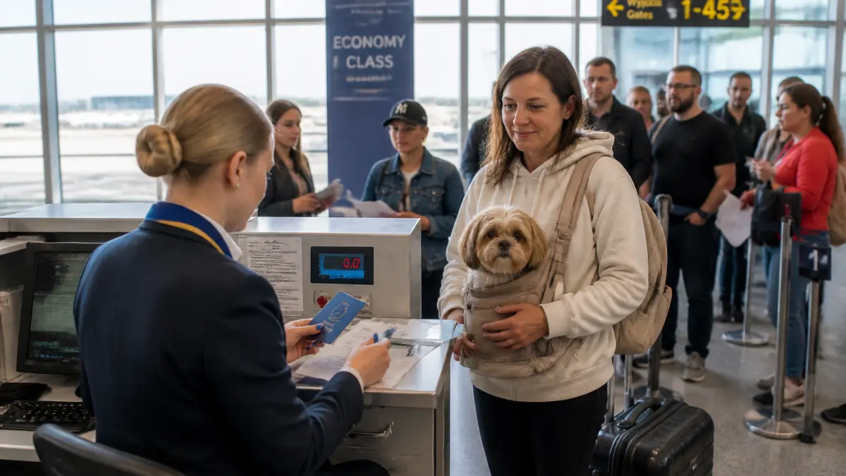 Voyager en avion avec son chien : cabine, soute et conditions