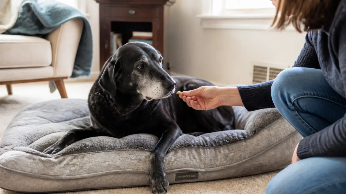 Arthrose du chien senior : comment adapter le quotidien sans le brusquer ?