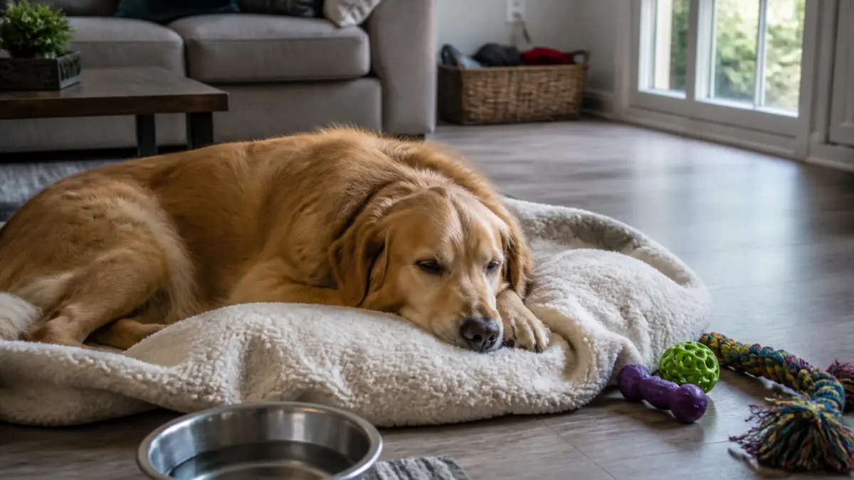 Combien de temps peut-on laisser un chien seul sans le stresser ?