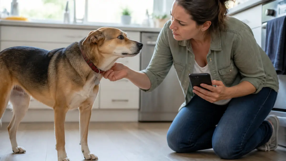 Chien qui vomit du sang : les réflexes à avoir avant le vétérinaire