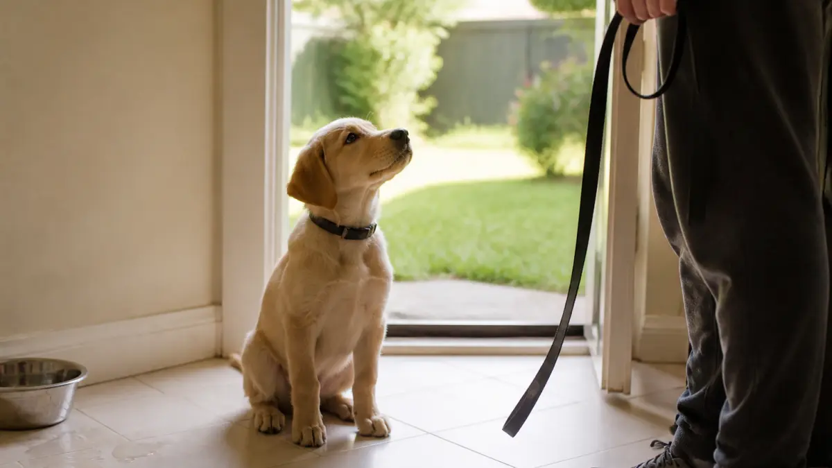 Propreté du chiot : la méthode étape par étape pour éviter les accidents