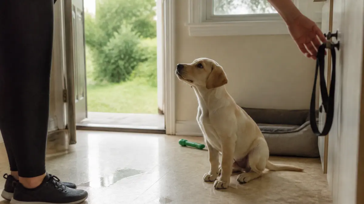 Propreté du chiot : la méthode étape par étape pour éviter les accidents
