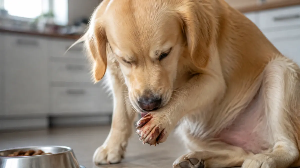 Pourquoi mon chien se gratte beaucoup même sans puces ?