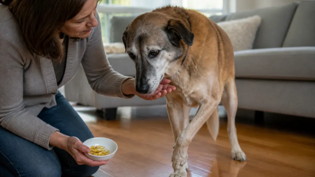Complément alimentaire pour l’arthrose du chien : lesquels choisir avec prudence ?