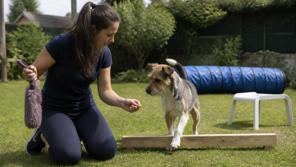 Agility pour chien débutant : âge, matériel et premiers exercices