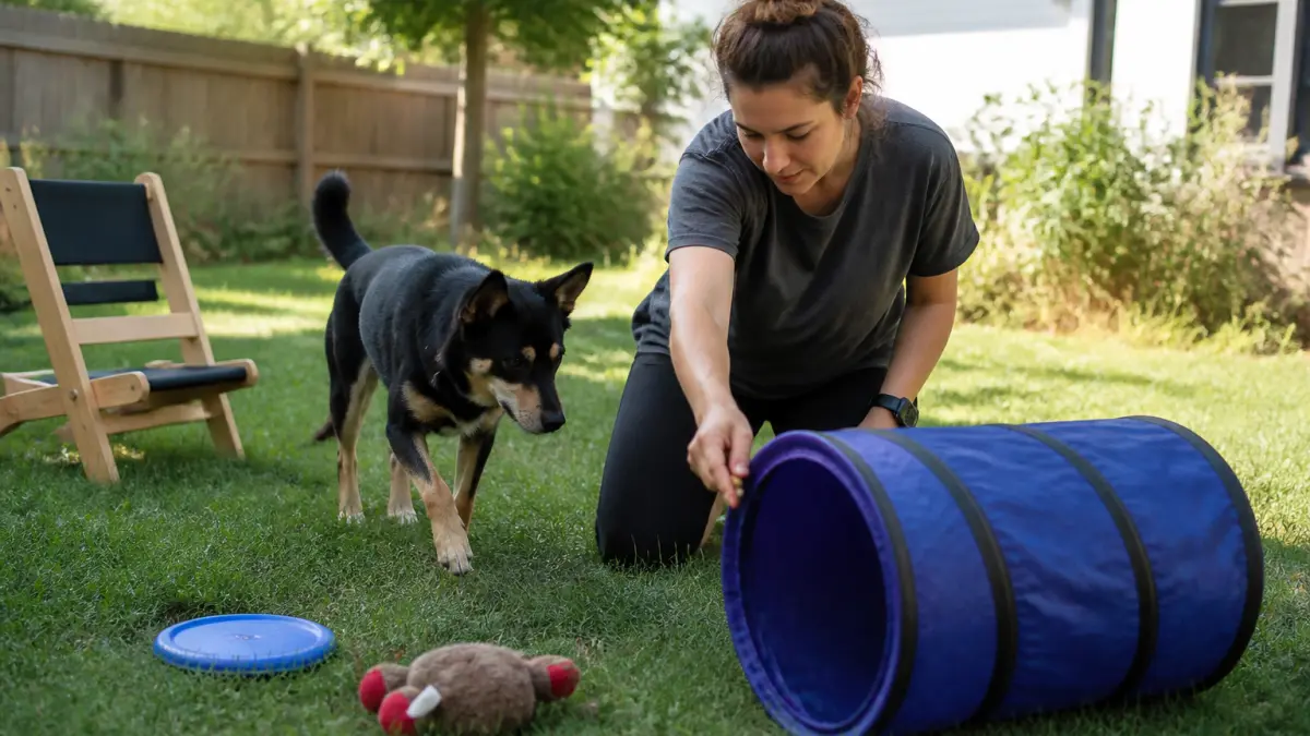Agility pour chien débutant : âge, matériel et premiers exercices