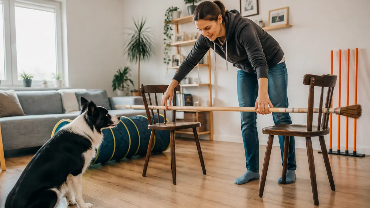 Parcours d’agility pour chien : comment l’installer à la maison ?