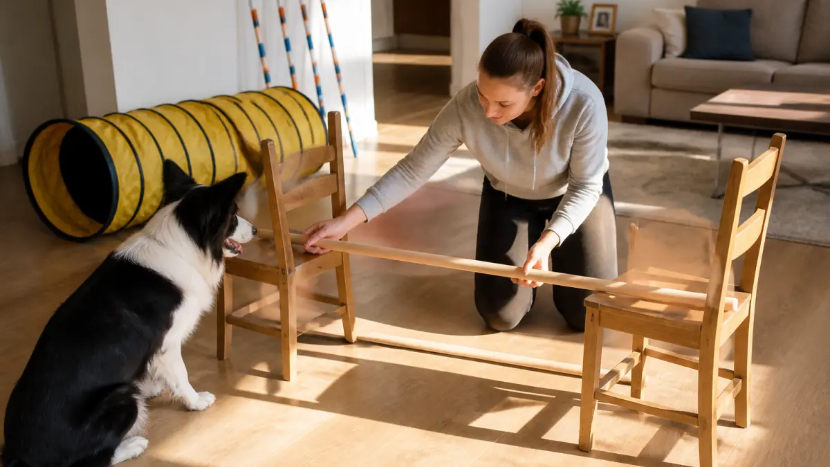 Parcours d’agility pour chien : comment l’installer à la maison ?