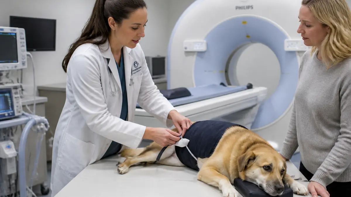 IRM chien : déroulement, prix et remboursement (inchangé)