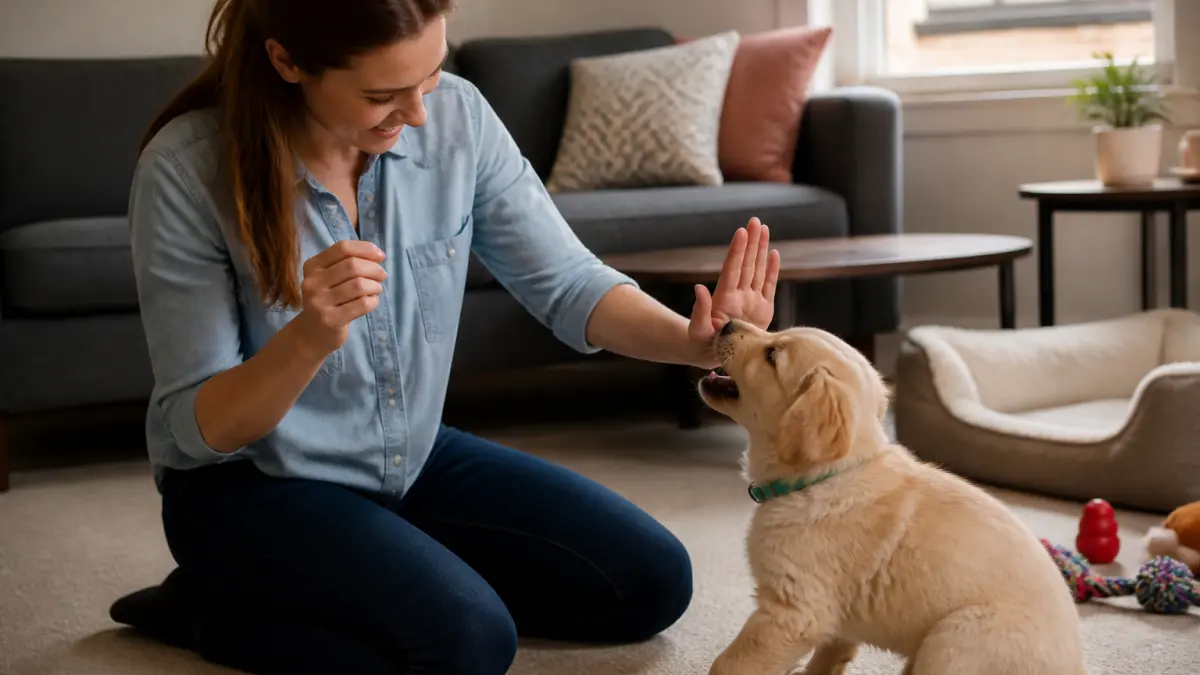Chiot qui mordille : causes et solutions pour l'arrêter