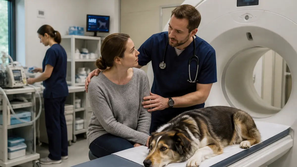 IRM chien : déroulement, prix et remboursement (inchangé)