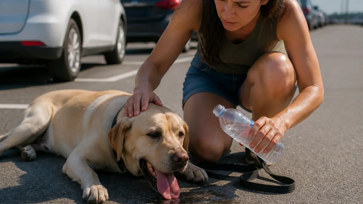 Insolation chien : symptômes, que faire et traitement