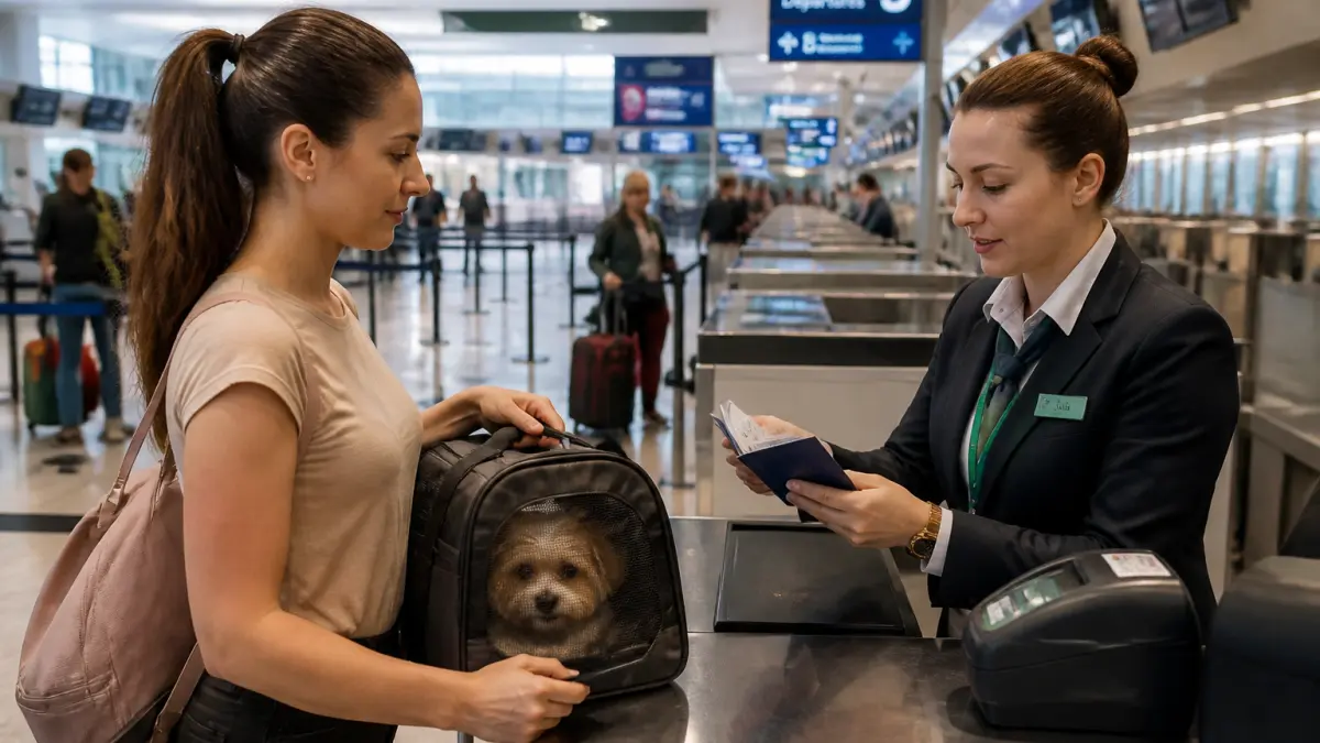 Voyager en avion avec son chien : cabine, soute et conditions