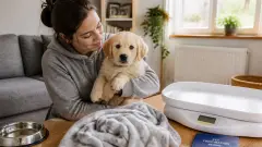 Calendrier des soins du chiot de 0 à 6 mois