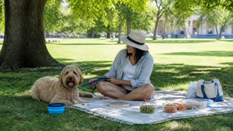 Pique-niquer avec son chien : conseils et précautions