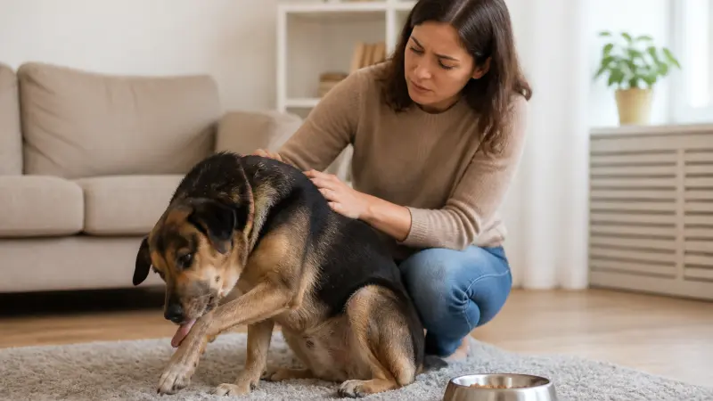 Intolérance alimentaire chien : causes, symptômes, traitement