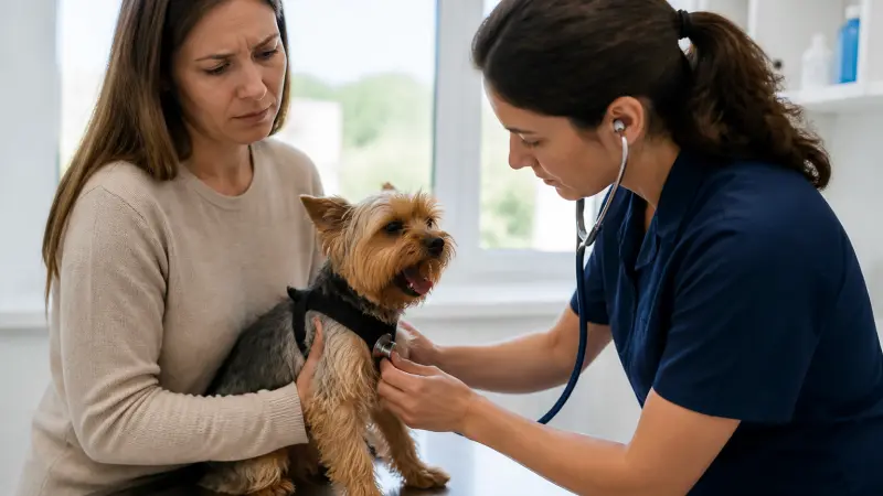 Collapsus trachéal chien : causes, symptômes, traitement