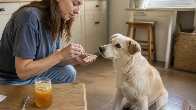 Miel et chien : bienfaits, dangers et précautions